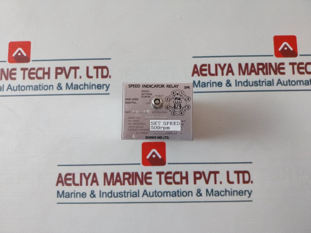 Shinko 191017008 Speed Indicator Relay
