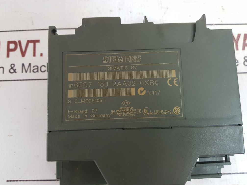 Siemens Simatic S7 6Es7 153-2Aa02-0Xb0 Interface Module Dc24V