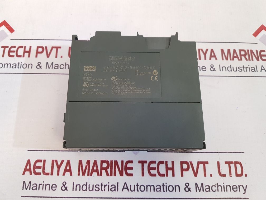 Siemens Simatic S7 6Es7 322-1Bh01-0Aa0 Digital Output Module +60°C
