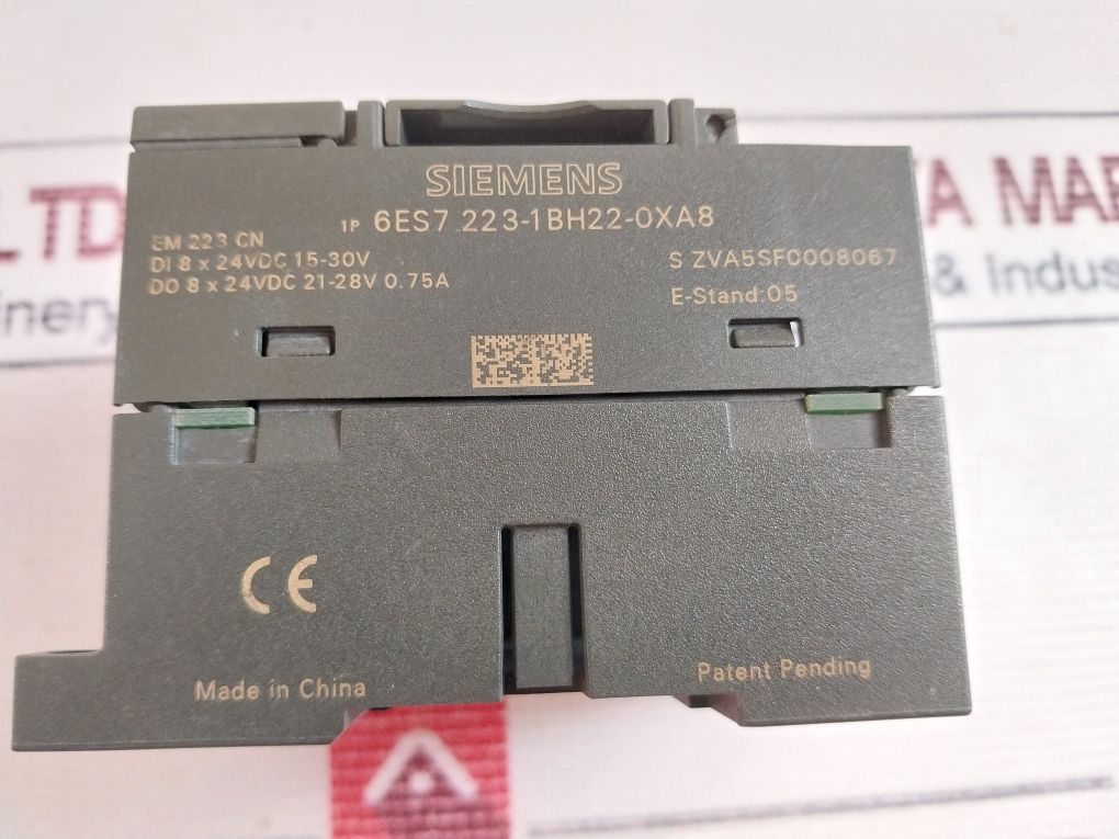 Siemens 223-1Bh22-0Xa8 Digital Input/Output Em 223 Cn