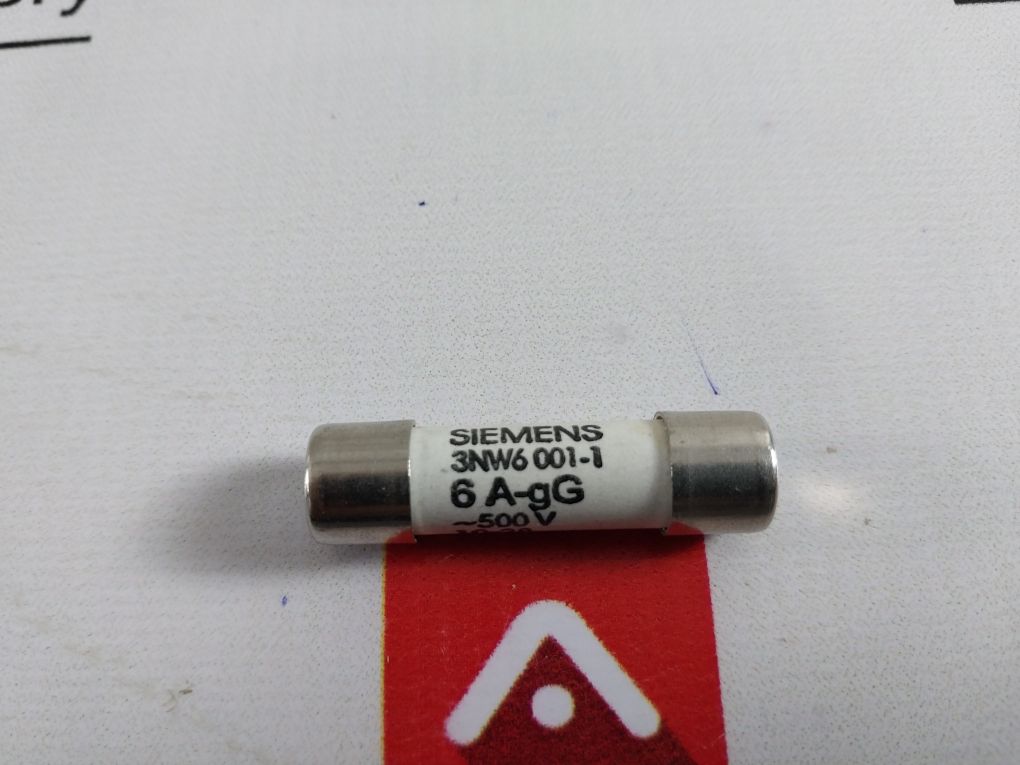 Lot Of 5X Siemens 3Nw6001-1 Fuse