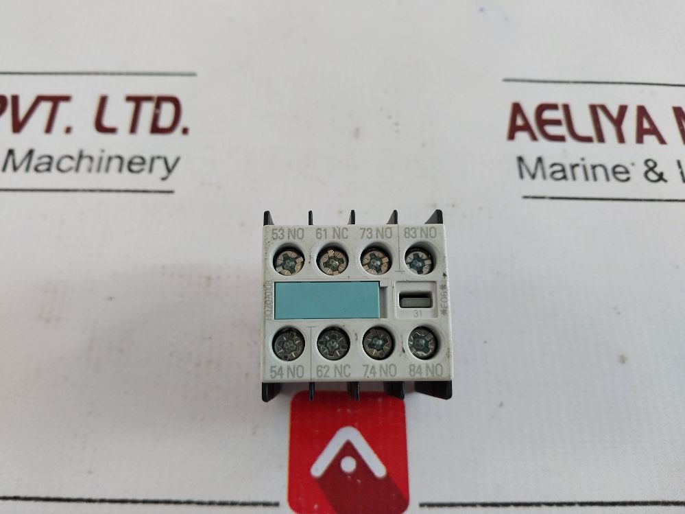 Siemens 3Rh1911-1Fa31 Auxiliary Contact Block