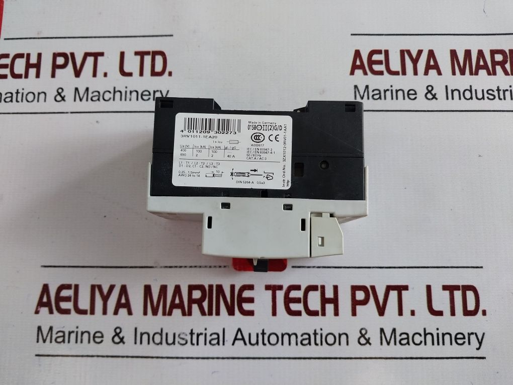 Siemens 3Rv1011-1Ea20 Motor Starter