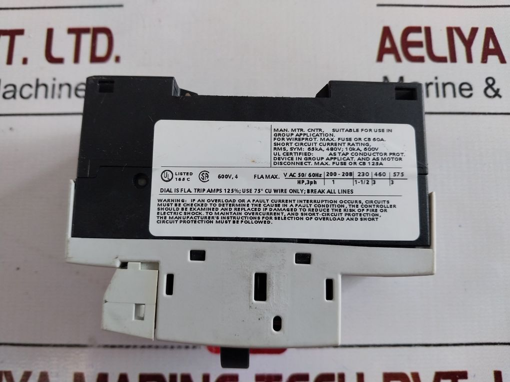 Siemens 3Rv1011-1Ea20 Motor Starter