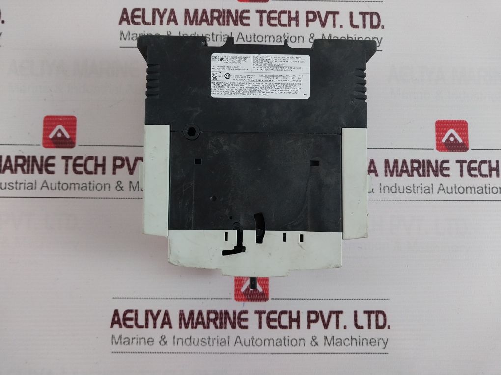 Siemens 3Rv1041-4Ja10 Plastic Case Circuit Breaker 600V