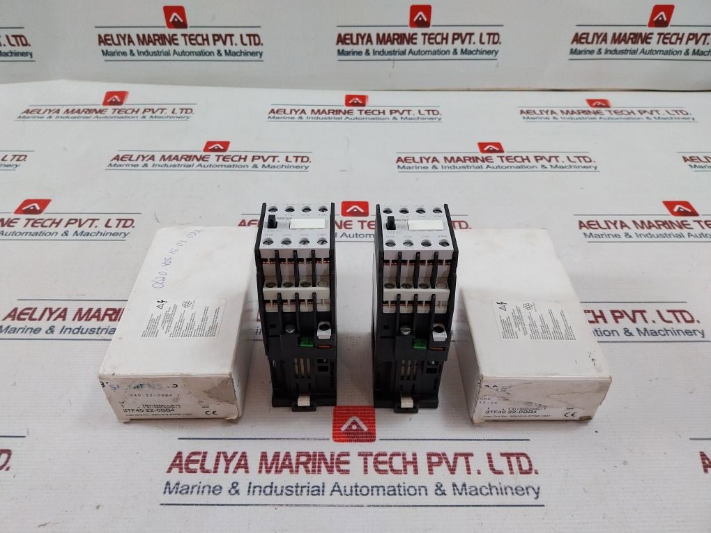 Siemens 3Tf4022-0B Contactor 24V Dc 600V Ac