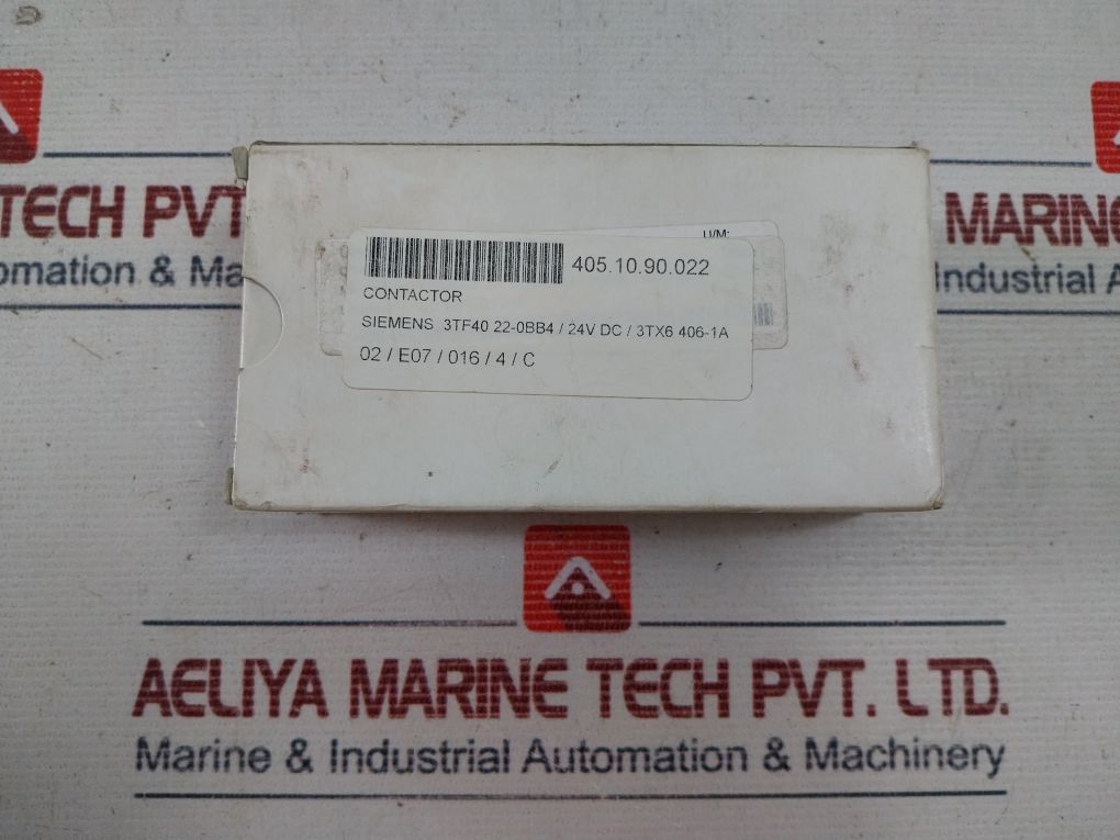 Siemens 3Tf4022-0B Contactor 24V Dc 600V Ac