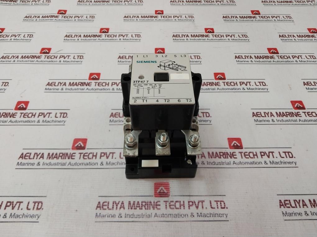 Siemens 3Tf47 7 Power Contactor 110V 132V