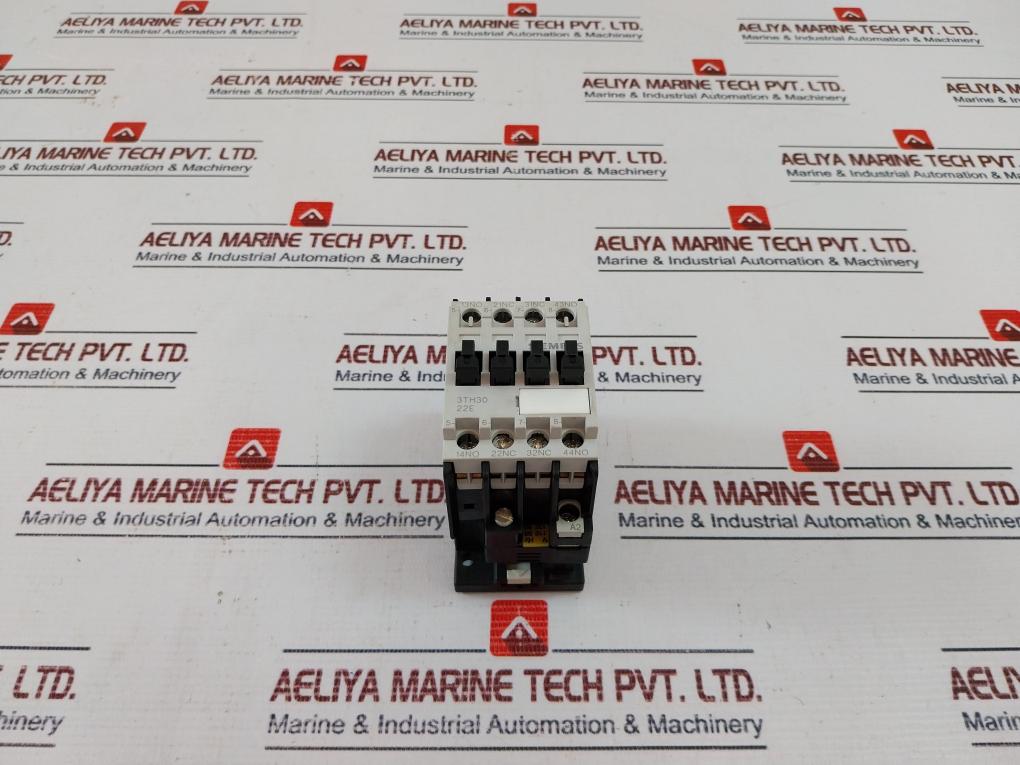 Siemens 3Th30 22-0A Air Break (Aux) Contactor Relay 2No+2Nc