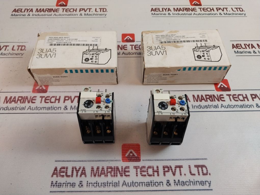Siemens 3Ua50 00-0G Thermal Overload Relay 0.4-0.63A