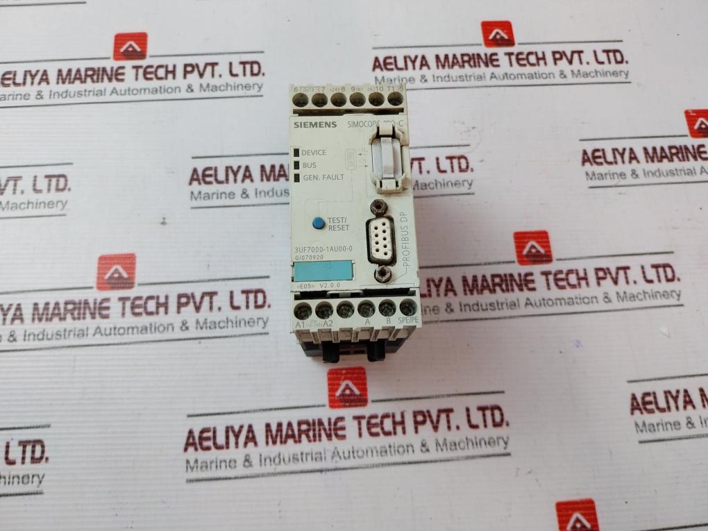 Siemens 3Uf7000-1Au00-0 Motor Control 100-240V