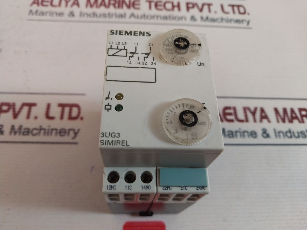 Siemens 3Ug30-13-1Br60 Monitoring Relay 480Vac 50/60Hz