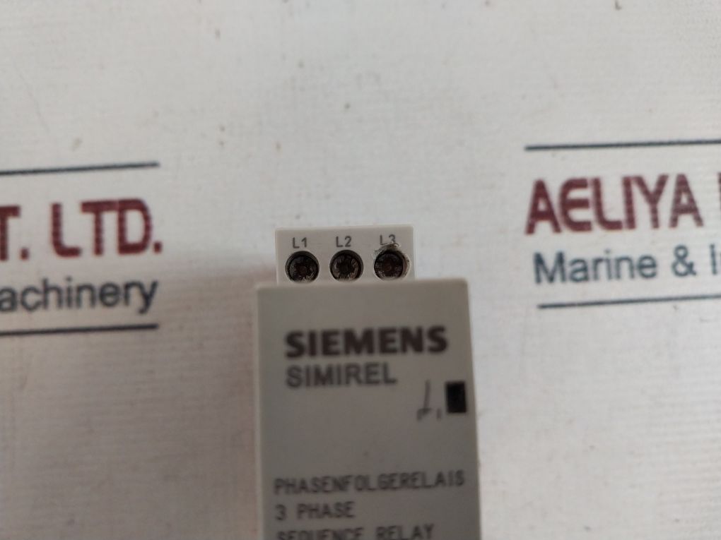 Siemens 3Ug3511-1Bq50 3 Phase Sequence Relay