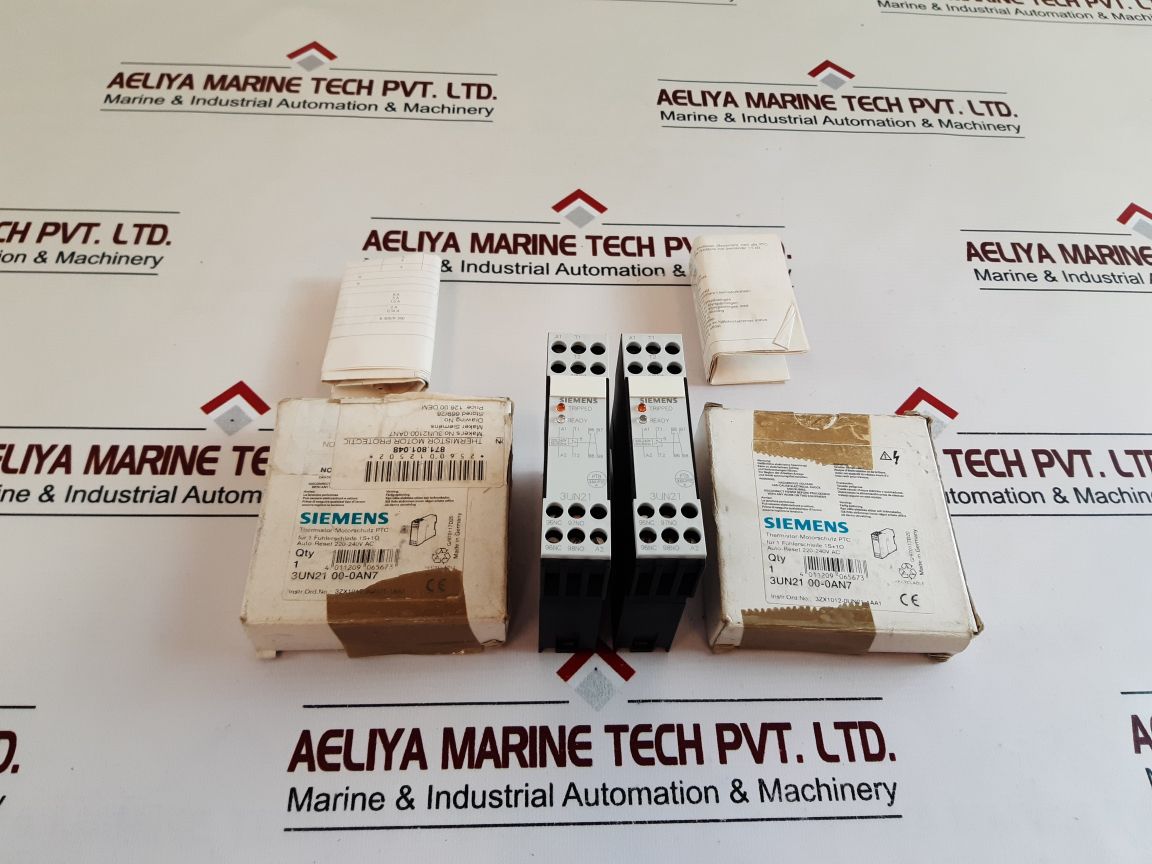 Siemens 3Un2100-0An7 Thermistor Protection Tripping Unit 3Un21