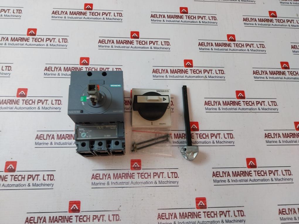 Siemens 3Va1180-5Ee32-0Aa0 Circuit Breaker 3Va9157-0Gk00 800V 50/60Hz