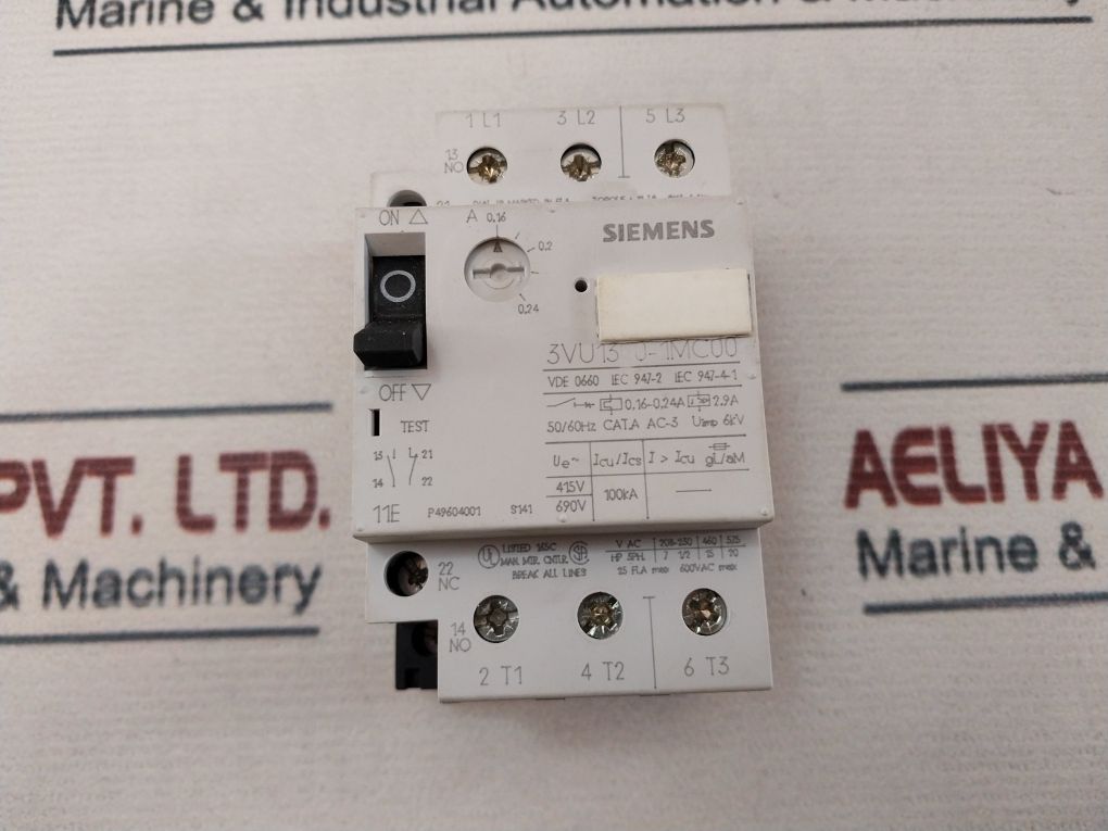 Siemens 3Vu1340-1Mc00 Circuit Breaker