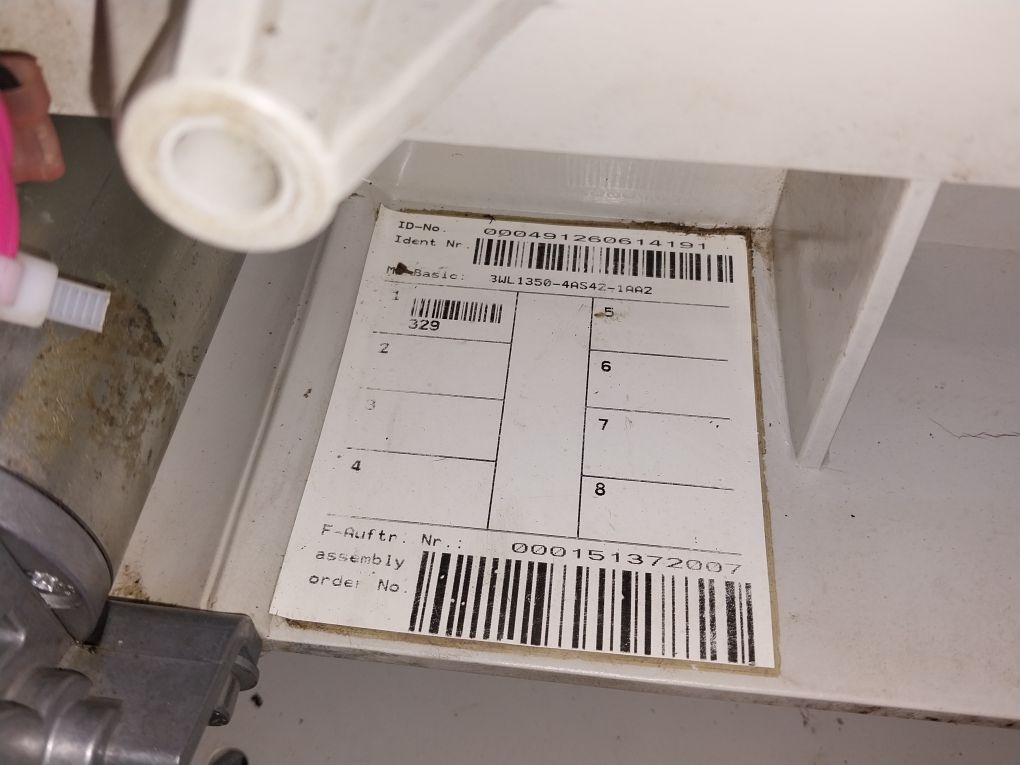 Siemens 3Wl1363-4Dg45-1An2 Circuit Breaker
