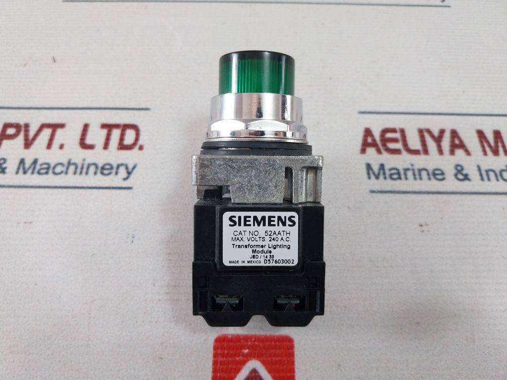 Siemens 52Aath Pilot Light Transformer 240 Volt
