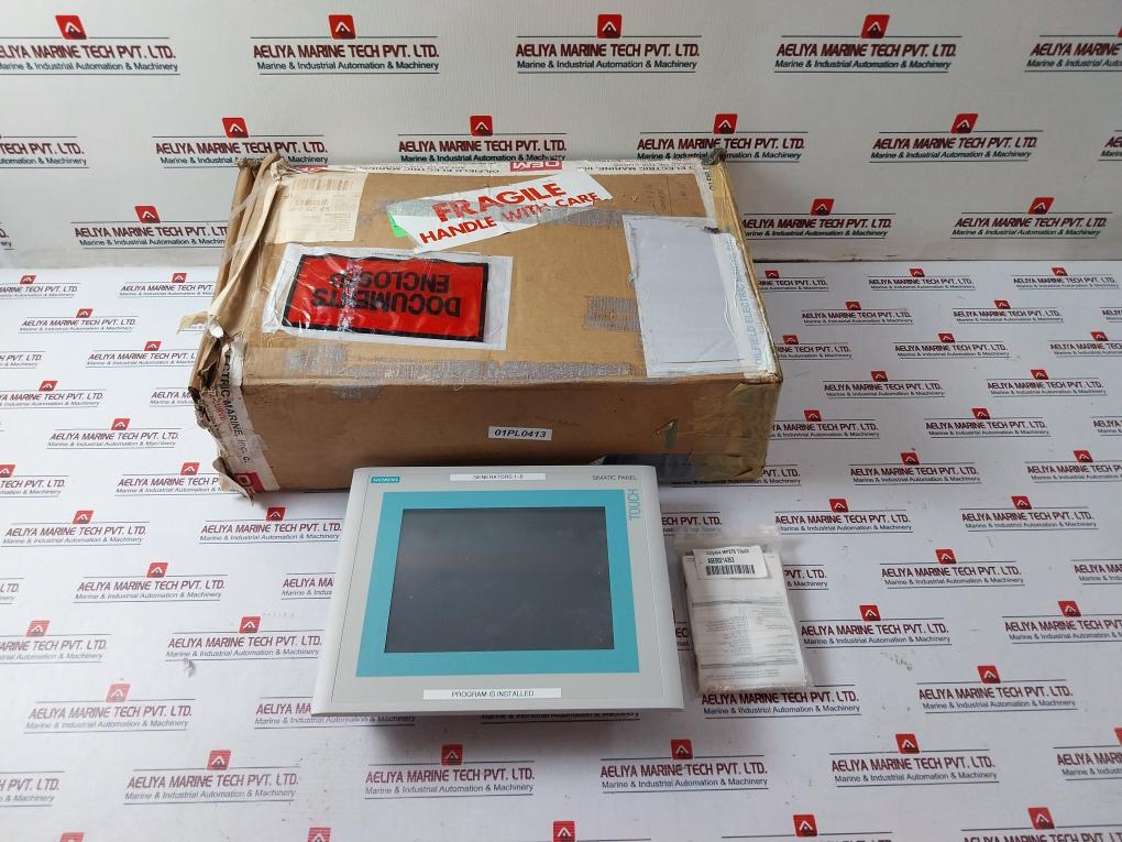 Siemens 6Av6 545-0Cc10-0Ax0 Simatic Touch Panel Ip65 24Vdc