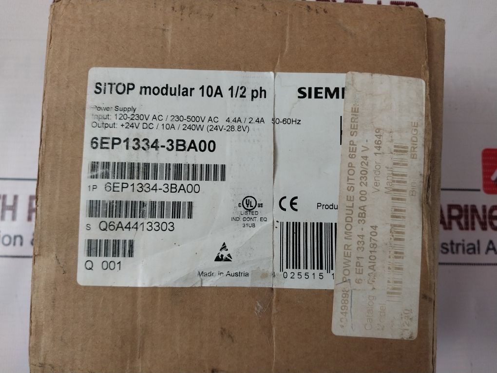 Siemens 6E91 334-3Ba00