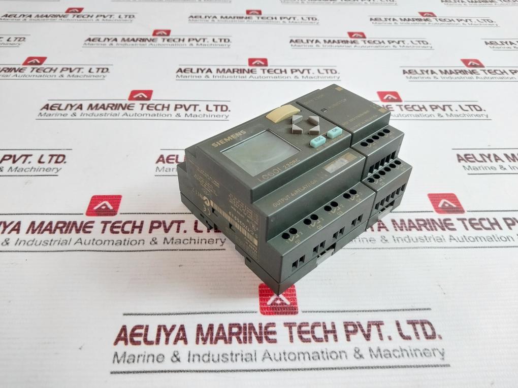 Siemens 6Ed1 052-1Fb00-0Ba4 Logic Module With 6Ed1 055-1Fb00-0Ba1