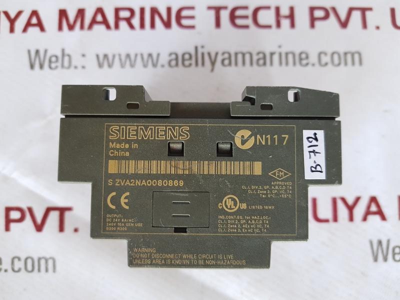Siemens 6Ed1 052-1Fb00-0Ba6 Logic Module 4Xrelay/10A