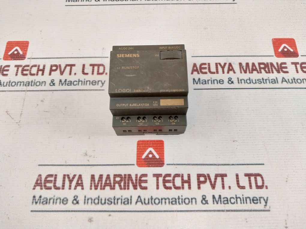 Siemens 6Ed1 052-2Hb00-0Ba6 Logic Module Dc 24V 8A/Ac