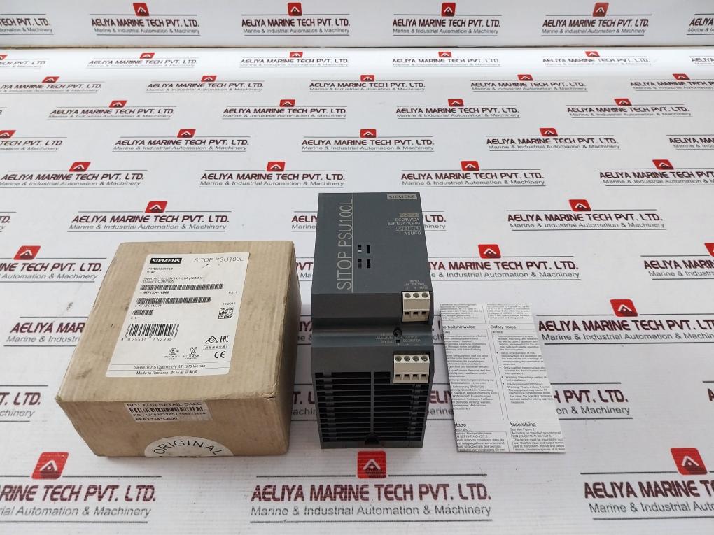Siemens 6Ep1334-1Lb00 Power Supply Sitop Psu100L