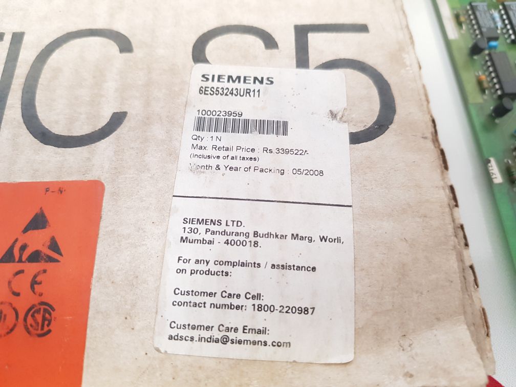 Siemens 6Es5324-3Ur11 Simatic S5 Interface Module