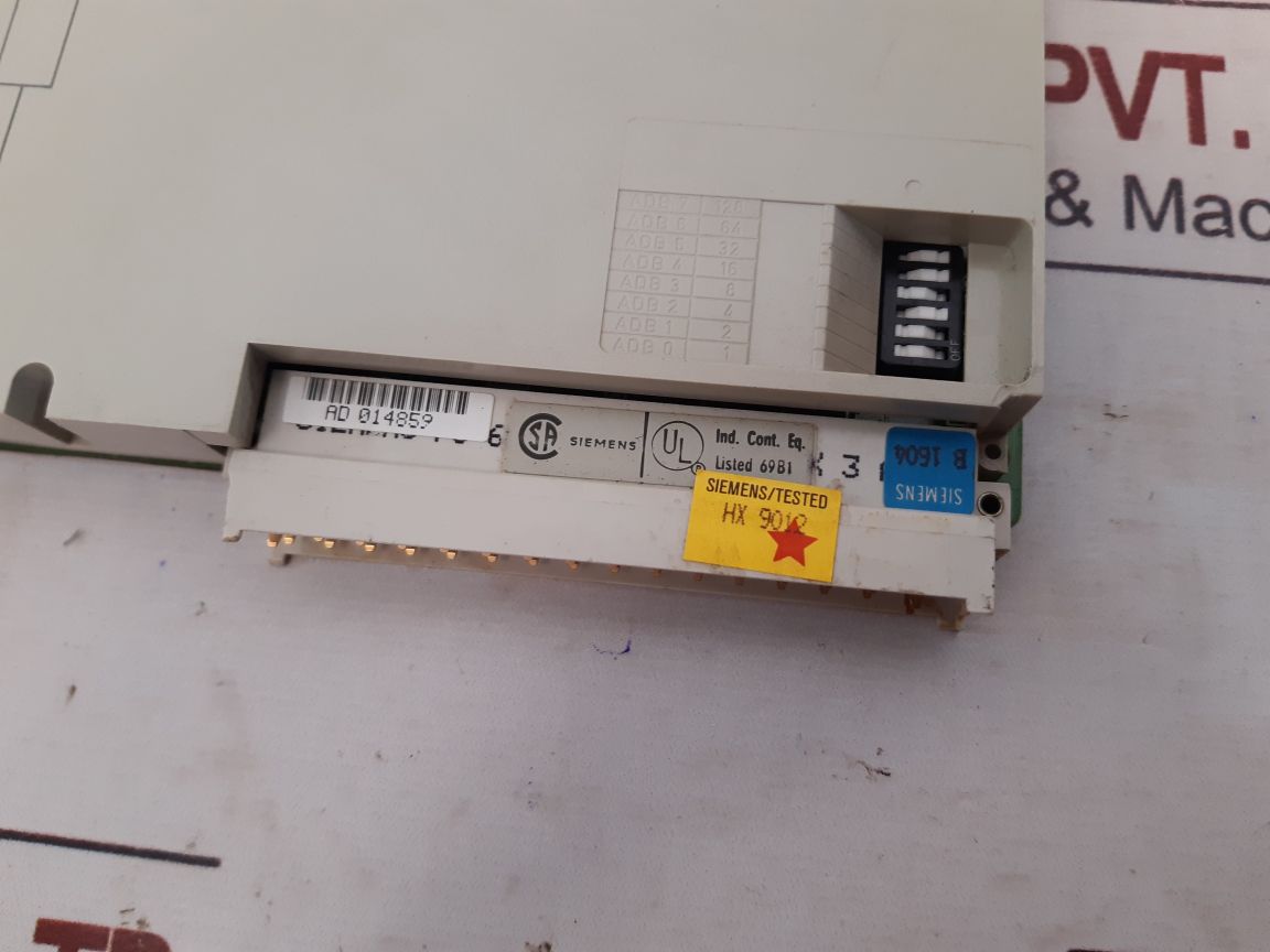 Siemens Simatic 6Es5460-4Ua12 Analog Input Module