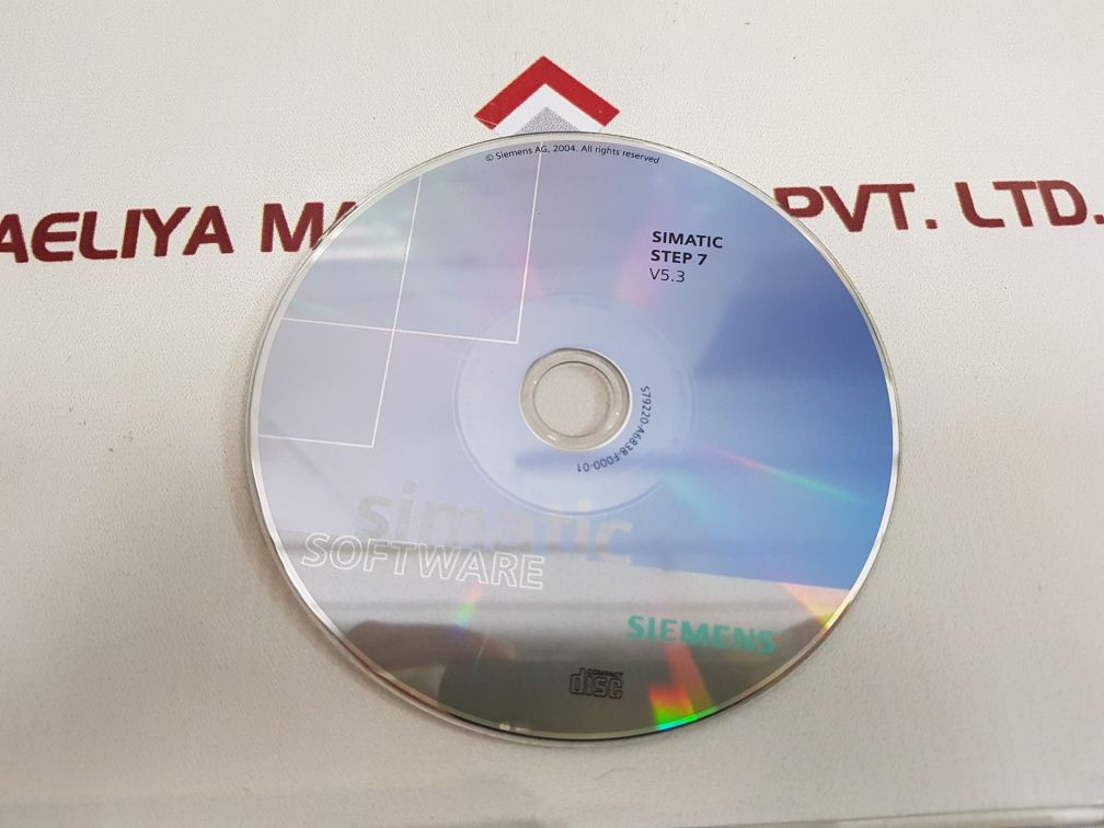 Siemens 6Es7810-4Cc07-0Ye5 Software Step 7 V5.3