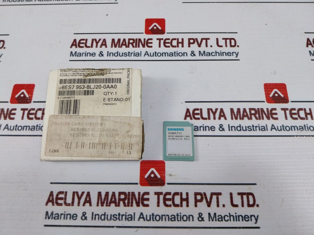 Siemens 6Es7953-8Lj20-0Aa0 Micro Memory Card 512 Kb