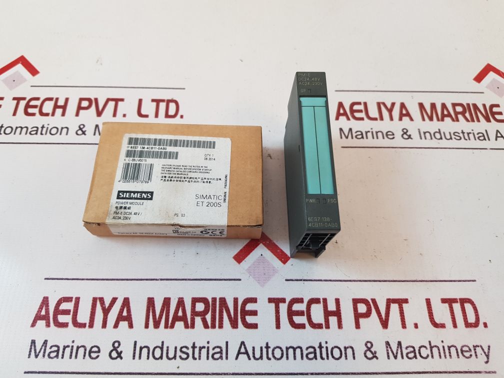 Siemens 6es7 138-4cb11-0ab0 simatic s7 power module s c-x2up3103