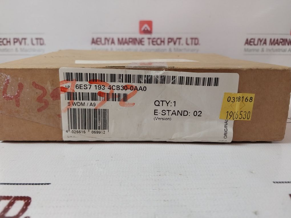 Siemens 1P 6Es7 193-4Cb30-0Aa0 Terminal Module