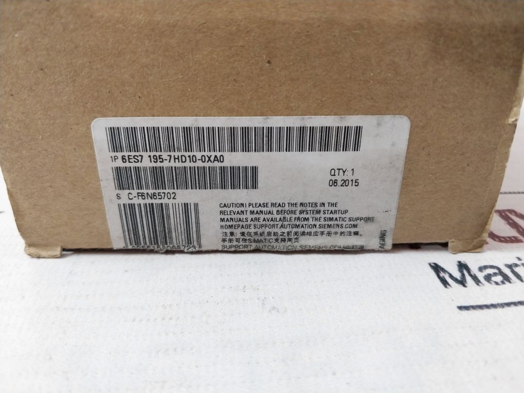 Siemens 6Es7 195-7Hd10-0Xa0