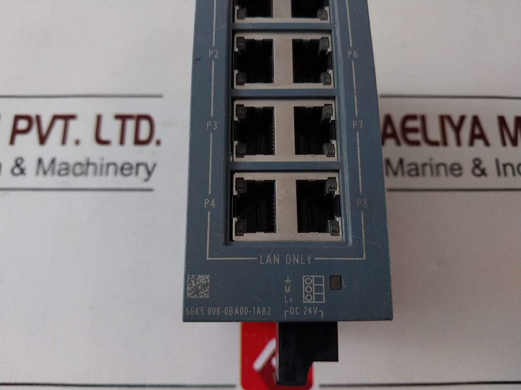 Siemens 6Gk5 008-0Ba00-1Ab2 Ethernet Switch