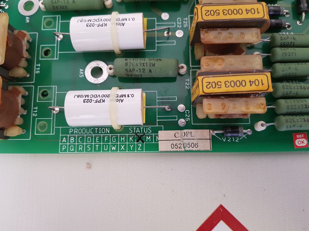 Siemens 6Qn2001-2Pt Pcb Card