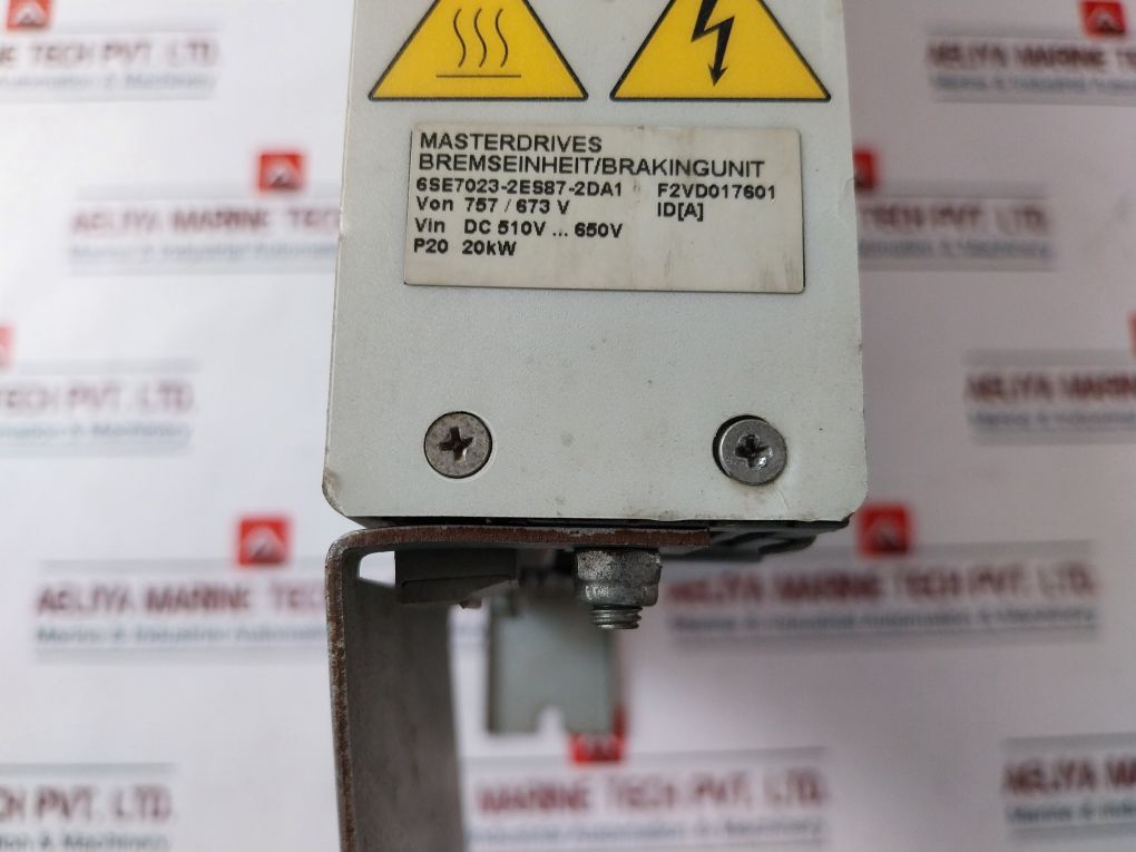 Siemens 6Se7023-2Es87-2Da1 Masterdrives Braking Unit