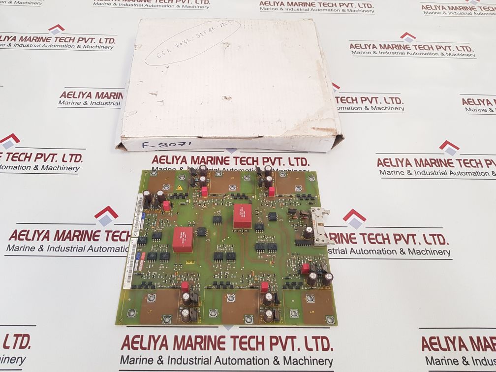 Siemens 6Se7031-5Ef84-1Jc1 Triggering Module