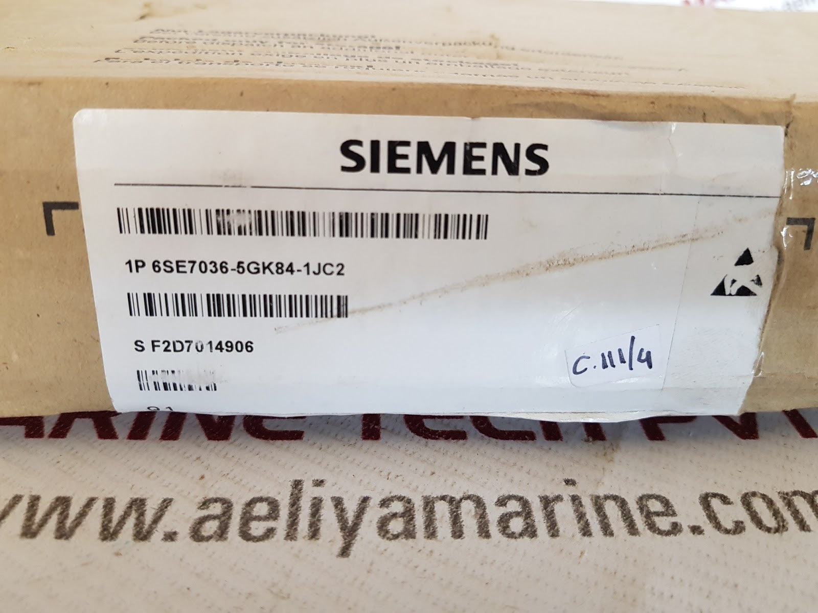 Siemens 6Se7036-5Gk84-1Jc2 Inverter Gate Driver Board