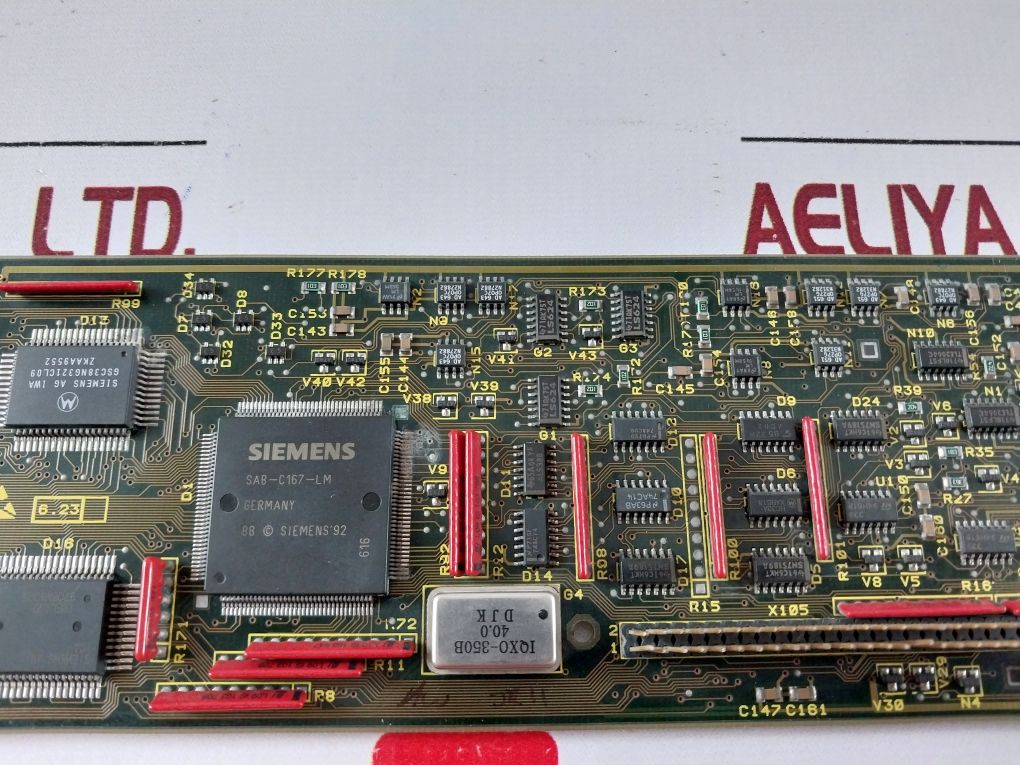 Siemens 6Se7090-0Xx84-0Aj0 Control Module Pcb Card