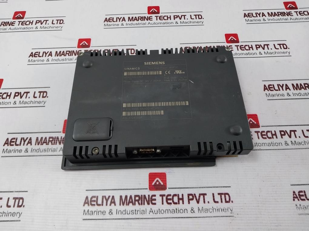 Siemens 6Sl3055-0Aa00-4Ca5 Operator Panel Aop30 (Not Working)