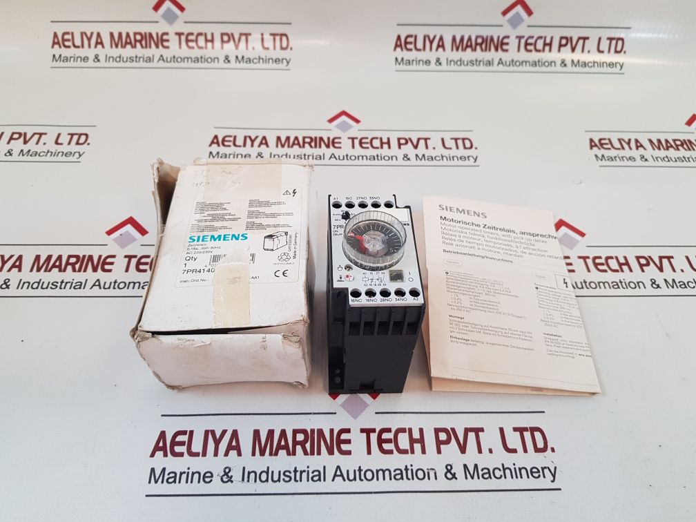 Siemens 7Pr41 Time Relay 7Pr4140-6Pm00 220V