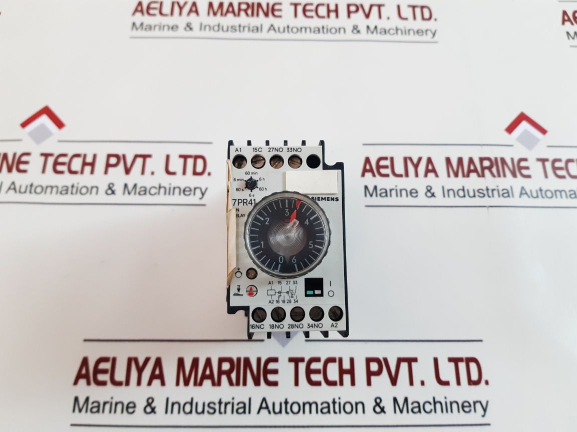 Siemens 7Pr4140-6Pm00 Time Relay 625546