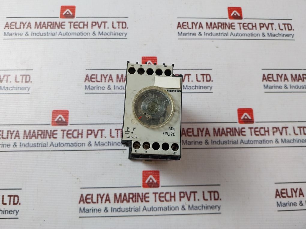 Siemens 7Pu2040-2An20 Time Relay Changer Setting 220240V, 5060Hz