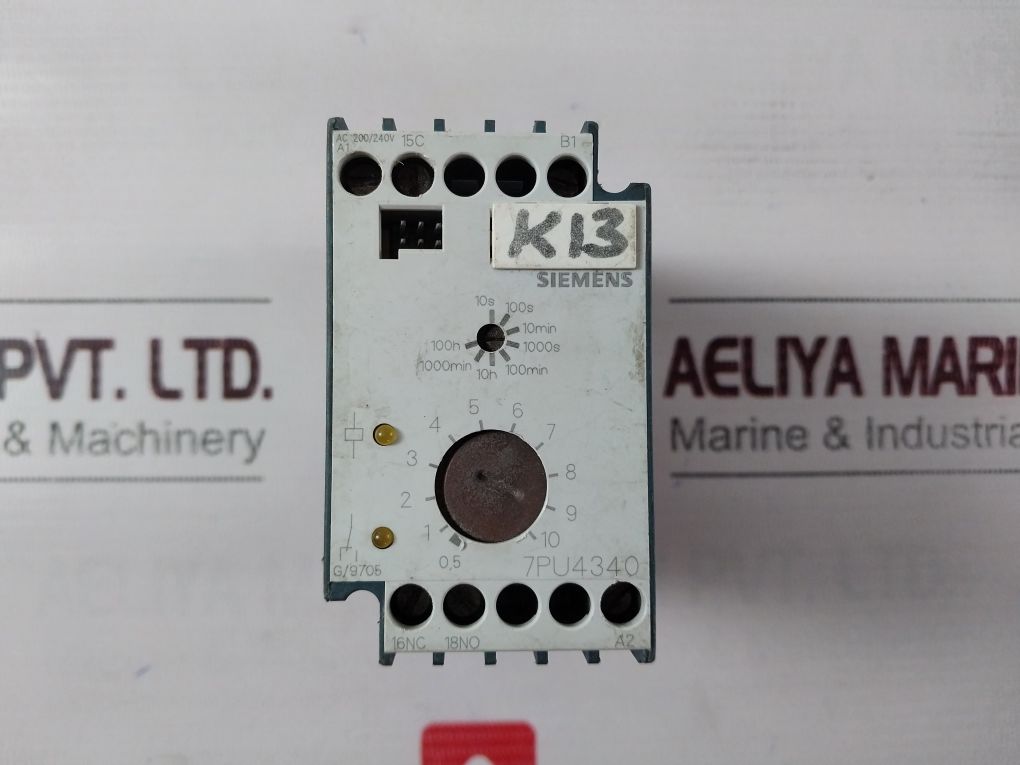 Siemens 7Pu4340-2An20 Time Delay