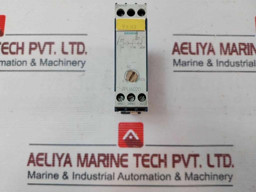 Siemens 7Pu6020-2Nn20 Time Relay Ac 200/240V