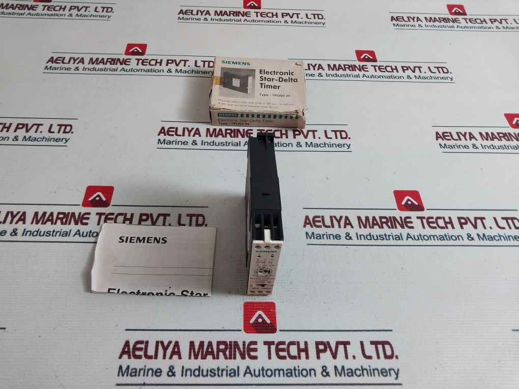 Siemens 7Pu60 20-3Nj2 Star-delta Timer