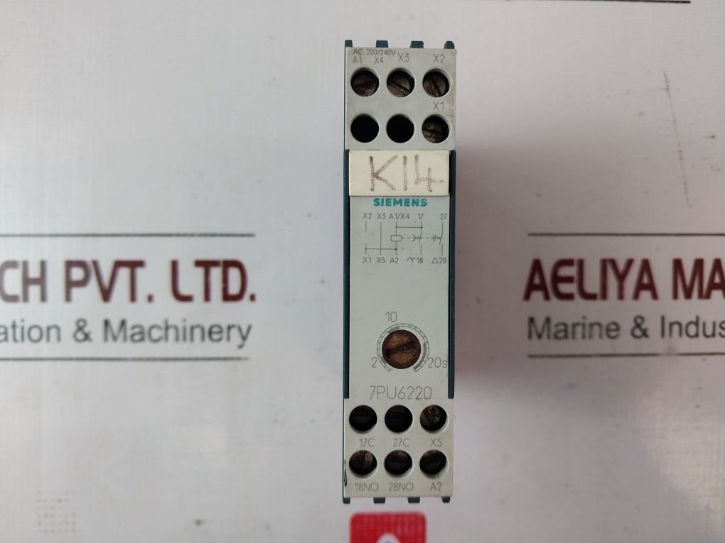 Siemens 7Pu6220-7Nn20 Time Relay Free Shipping By Express