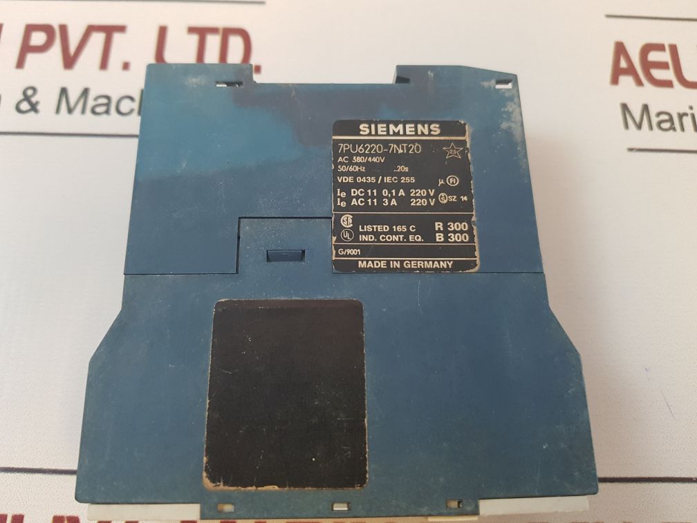 Siemens 7Pu6220-7Nt20 Time Relay Ac 380/440V 50/60Hz